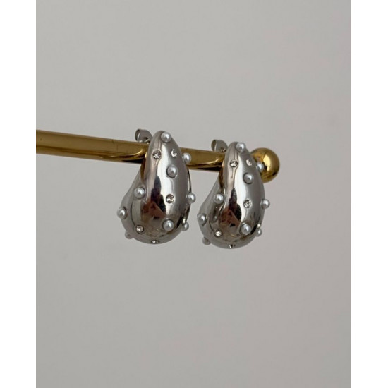 MMH EDELSTAHL OHRRING-MMH STAINLESS STEEL EARRING